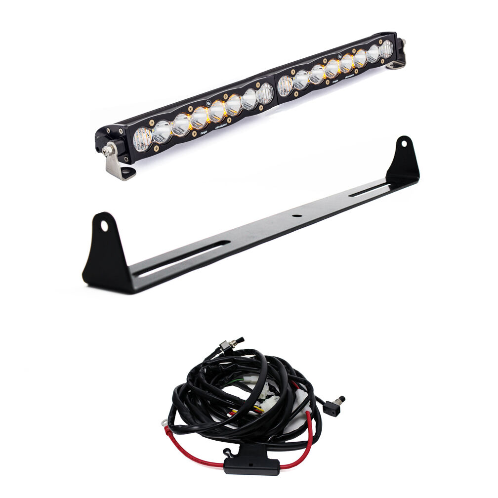 07-13 Silverado 20 Inch Bumper Mount Kit 20 Inch S8 by Baja Designs - 447515