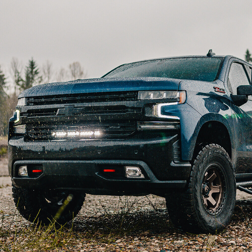 Silverado 1500 Grille Mount Kit 2019-Chevy Silverado 1500 S8 w/ 20 Inch S8 by Baja Designs