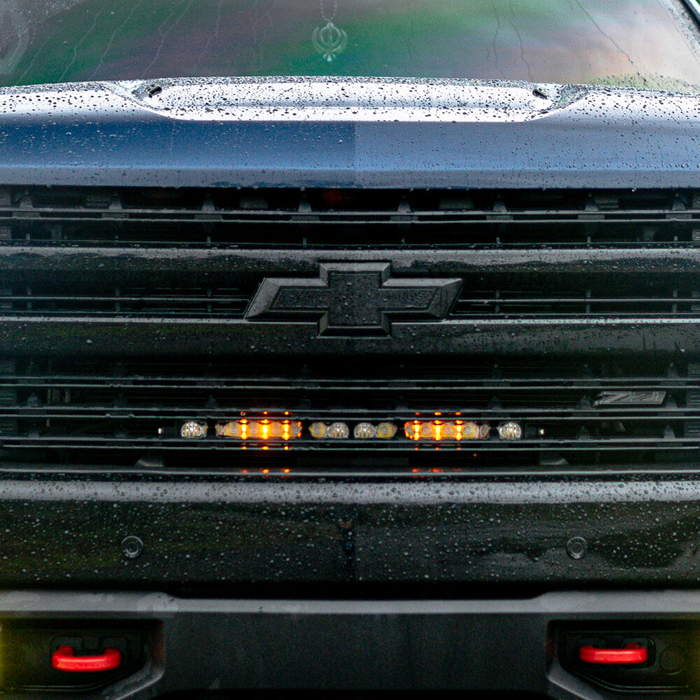Silverado 1500 Grille Mount Kit 2019-Chevy Silverado 1500 S8 w/ 20 Inch S8 by Baja Designs