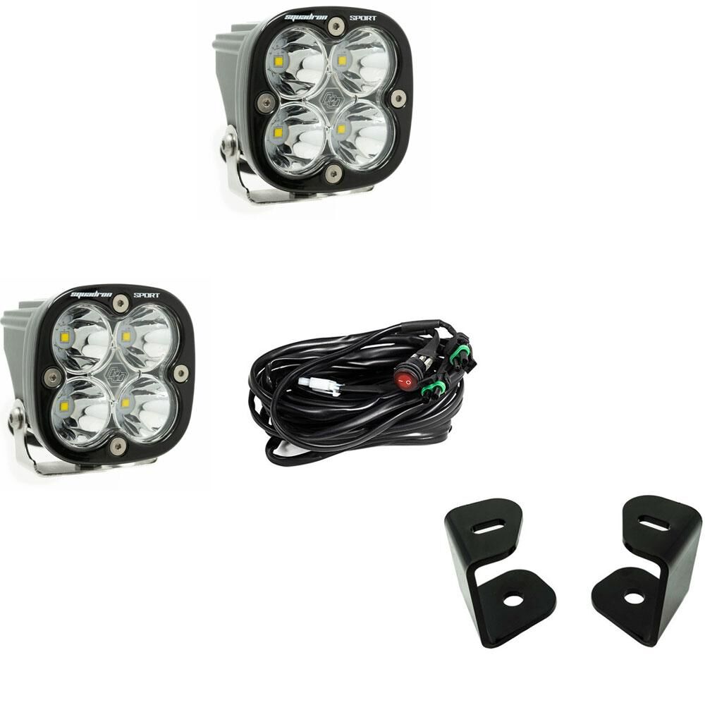 Dodge Ram 1500 09-19 A-Pillar Kit Squadron Sport by Baja Designs - 447521