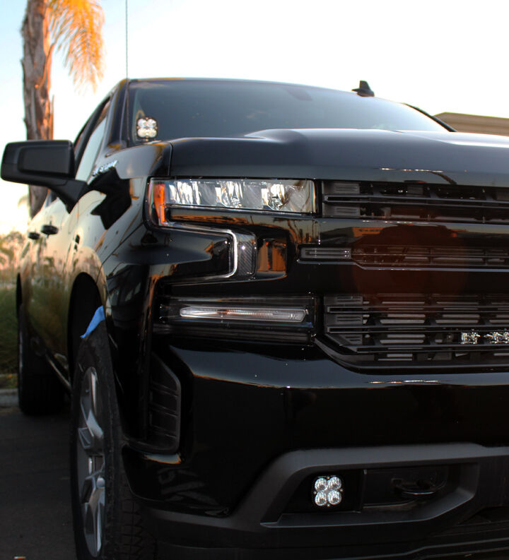 Silverado Fog Pocket for 19-Up Silverado 1500/2500/2500 HD FPK SAE by Baja Designs