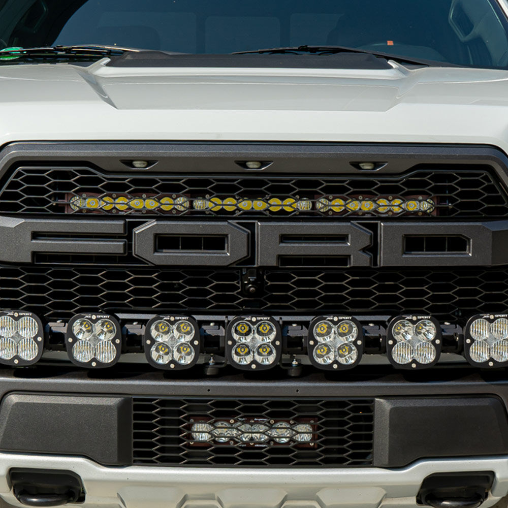 17-20 Ford Raptor 30 Inch S8 Grille LED Light Bar Kit by Baja Designs
