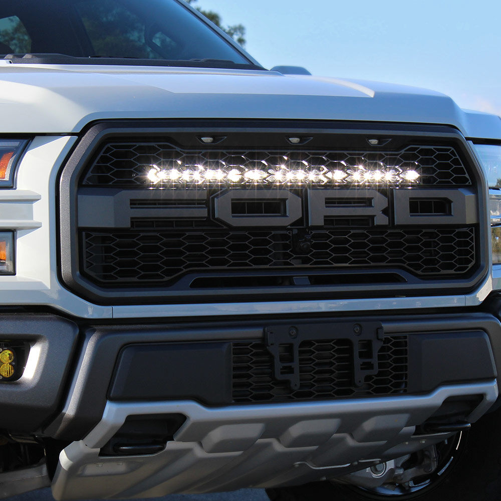 17-20 Ford Raptor 30 Inch S8 Grille LED Light Bar Kit by Baja Designs - 447561