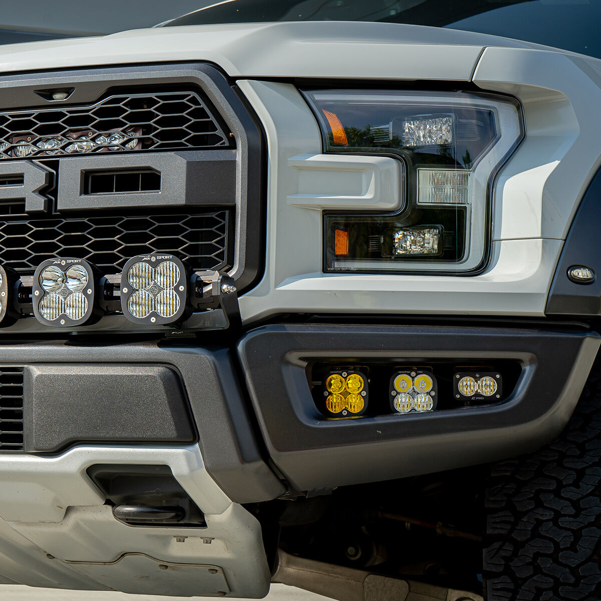 17-20 Ford Raptor Fog Pocket Kit Pro by Baja Designs