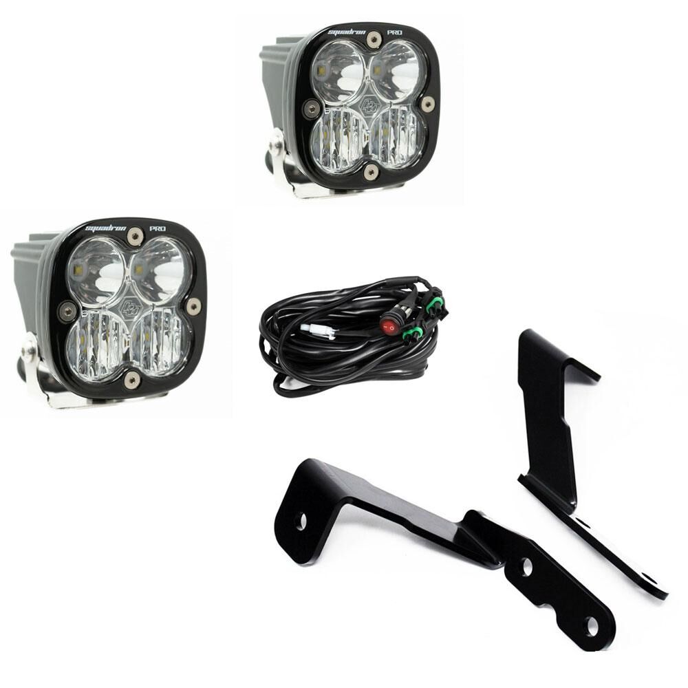 GM Silverado/Sierra (2007-2013) A-Pillar Kit Squadron Pro Lights by Baja Designs - 447576