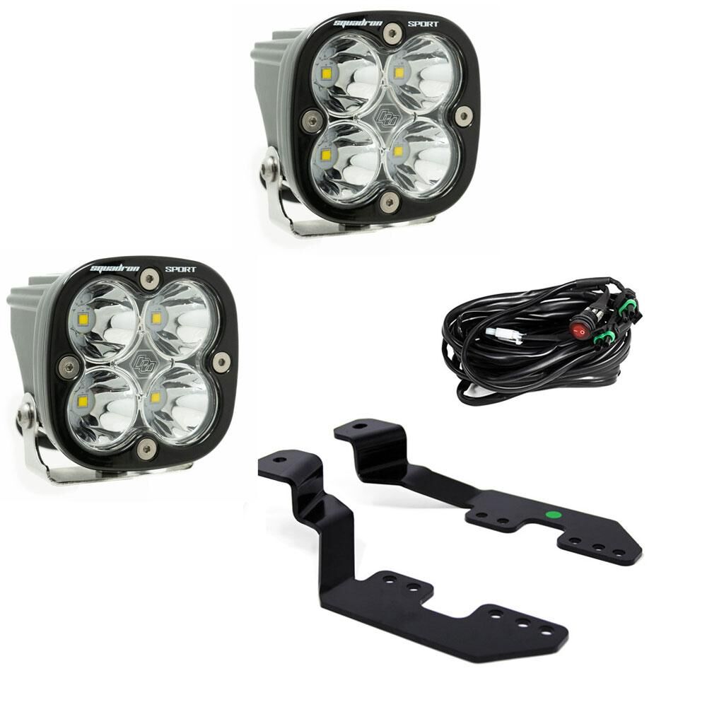 GM A-Pillar Mount Kit Squadron Sport by Baja Designs - 447603