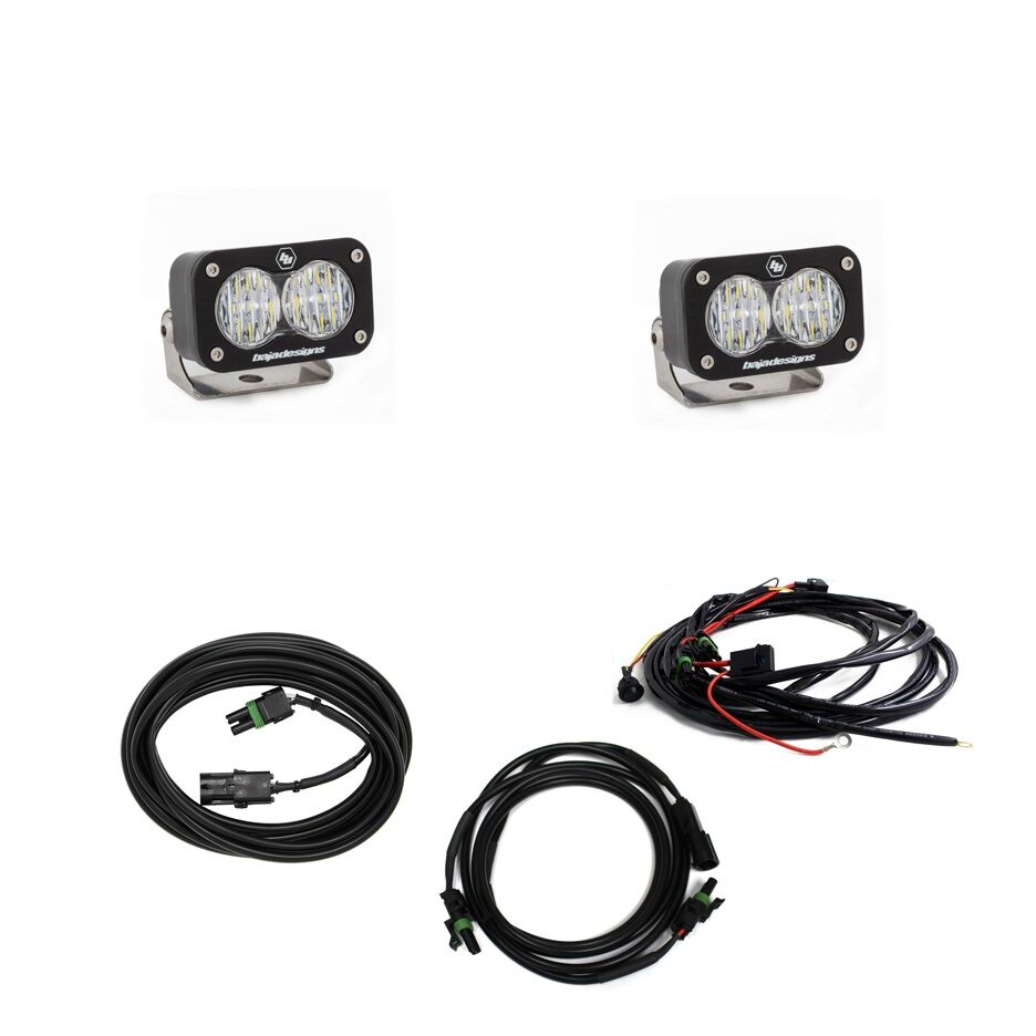 Jeep JL LED Light Kit Reverse Kit Dual S2 Sport W/C For 18-Pres Wrangler JL by Baja Designs - 447651