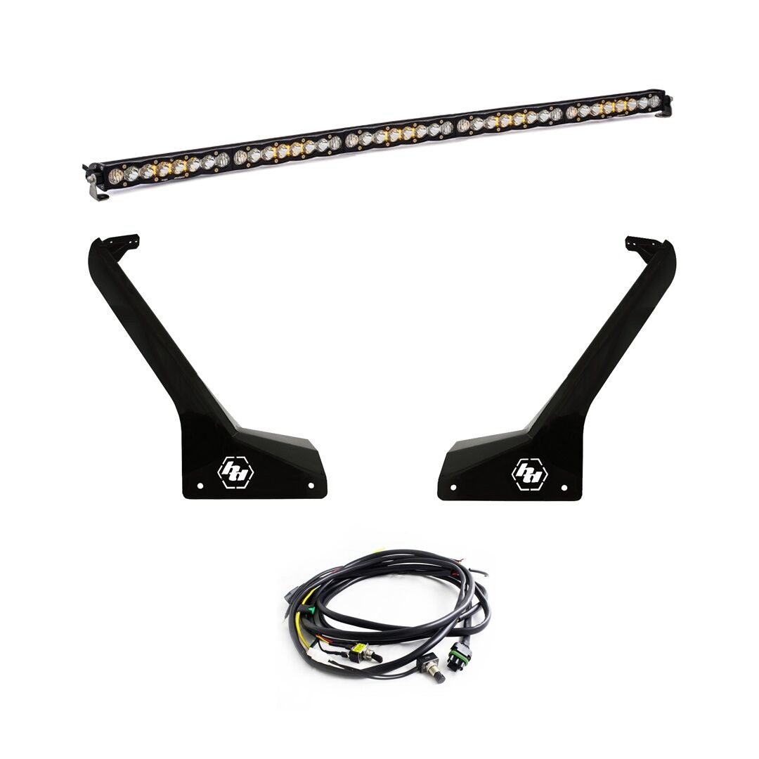 Jeep JL/JT Roof Bar LED Light Kit 50 Inch S8 by Baja Designs - 447665
