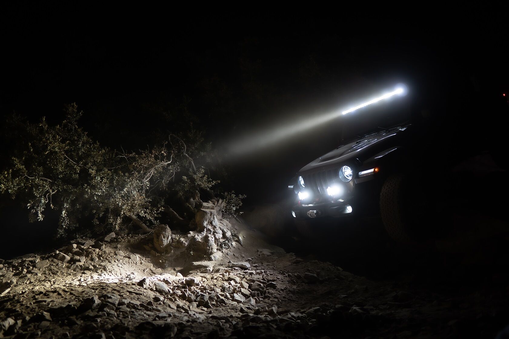 Jeep JL/JT Rubicon Steel Bumper LED Light Kit XL Pro by Baja Designs