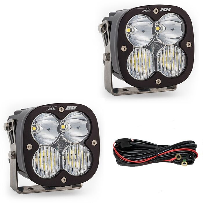 Jeep JL/JT Rubicon Steel Bumper LED Light Kit XL 80 by Baja Designs - 447669