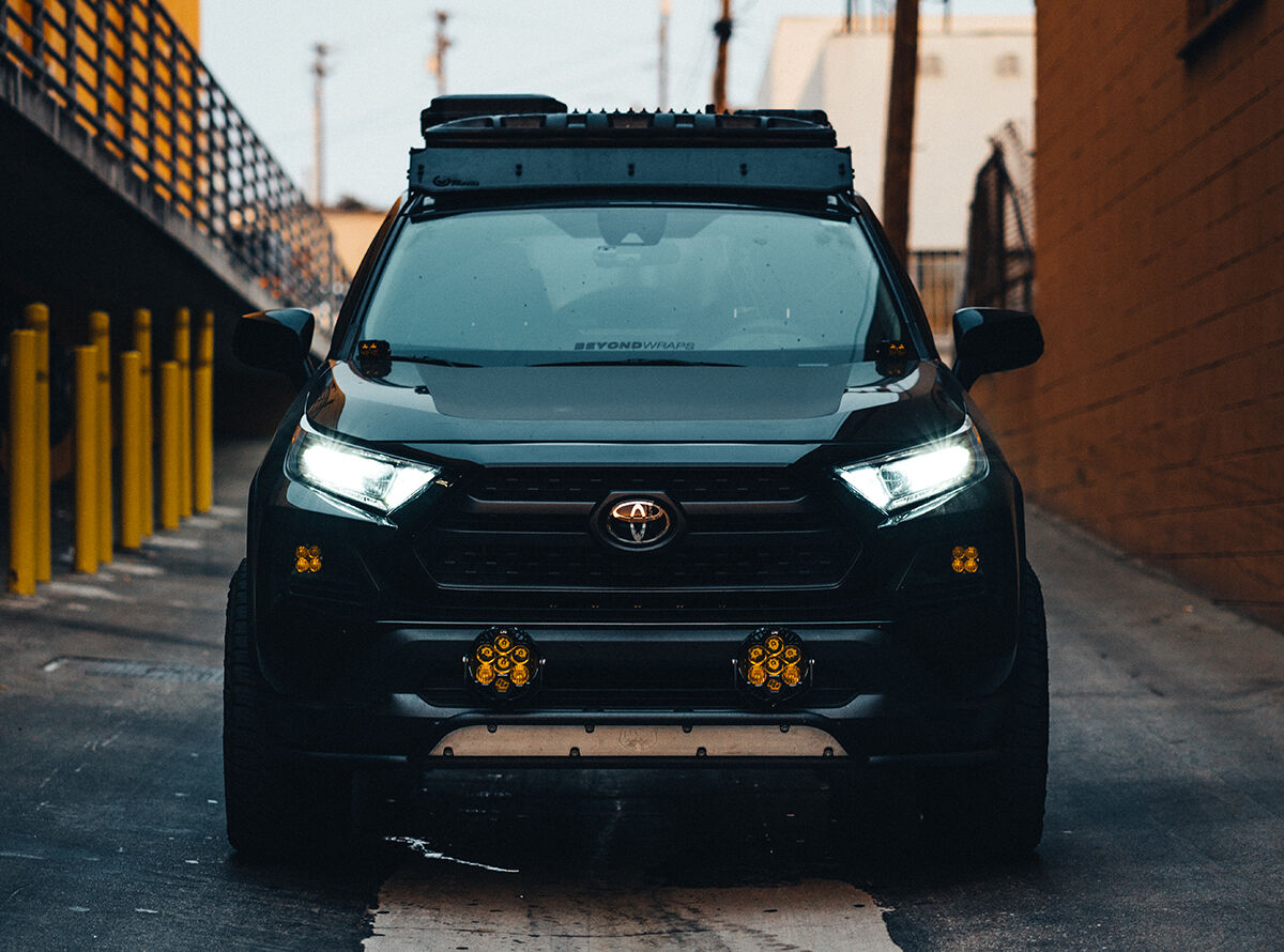 12-21 Rav4 Fog Pocket Kit Squadron Sport Clear Wide Cornering by Baja Designs