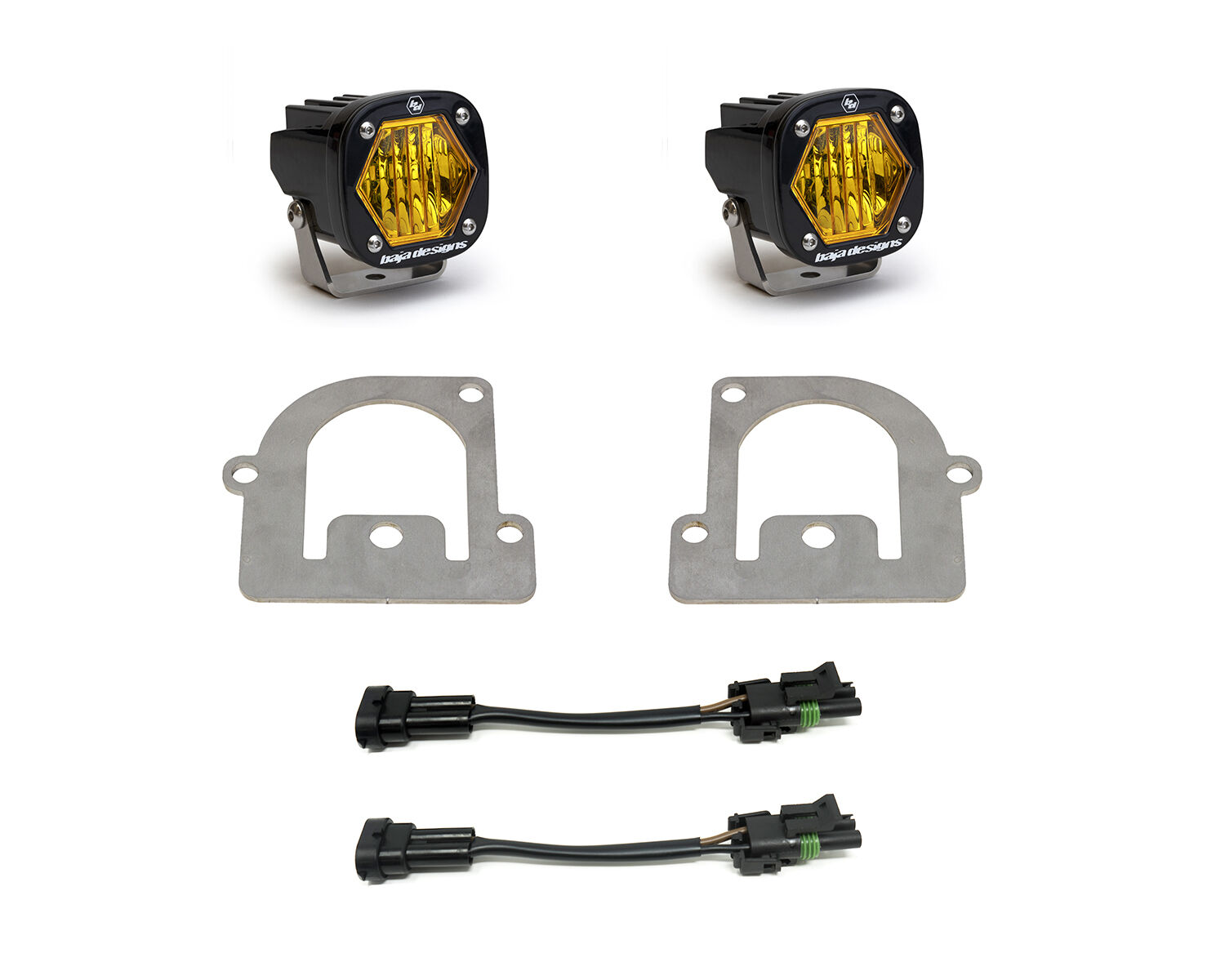 Ford Bronco Sport S1 Fog Light Kit Baja Amber W/C by Baja Designs - 447683