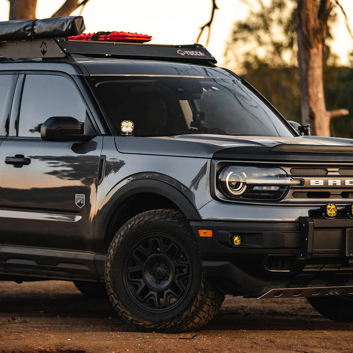 Ford Bronco Sport A-Pillar Kit Squadron Pro Clear by Baja Designs