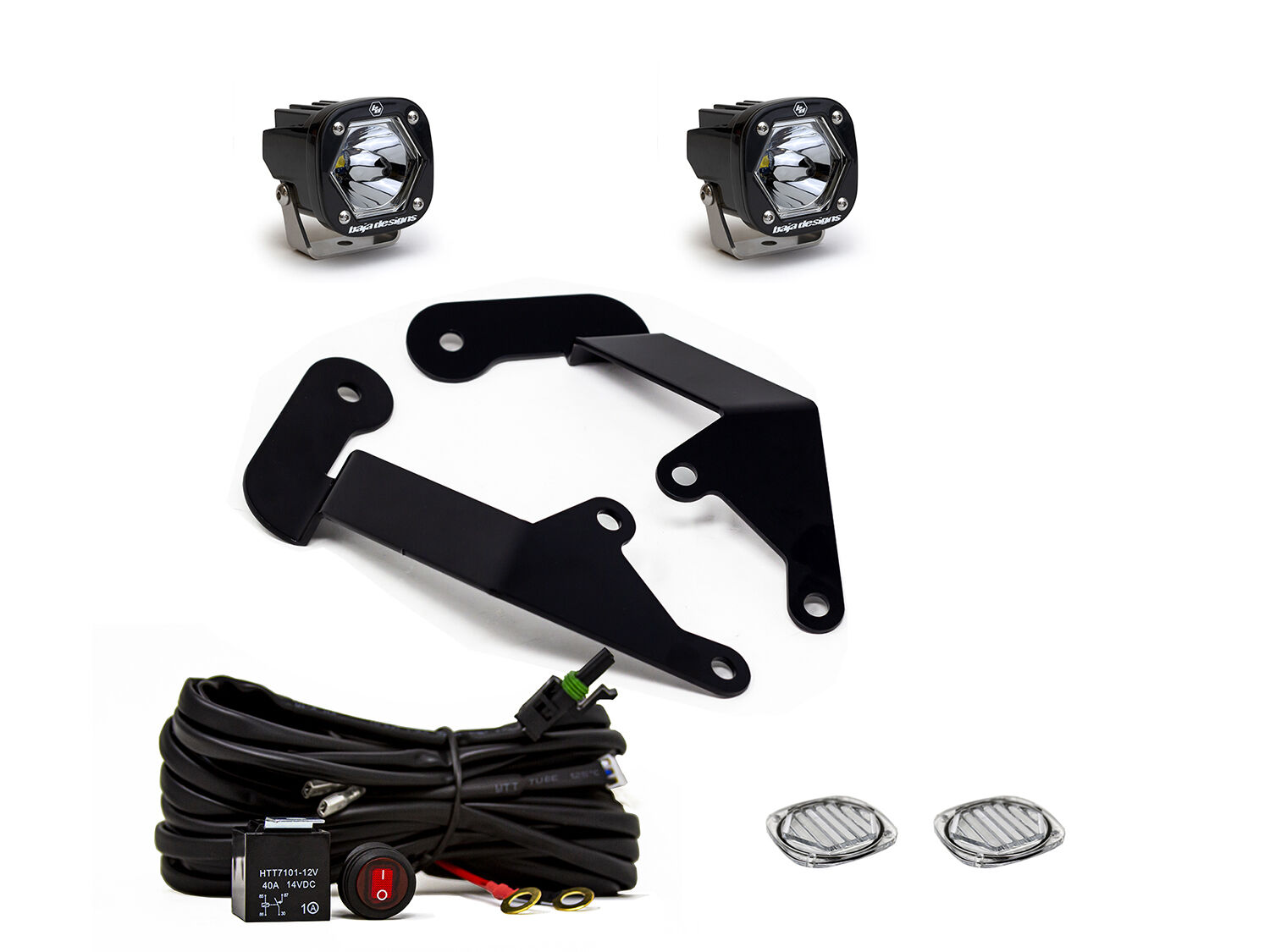 Ford Bronco Sport A-Pillar Kit S1 Clear by Baja Designs