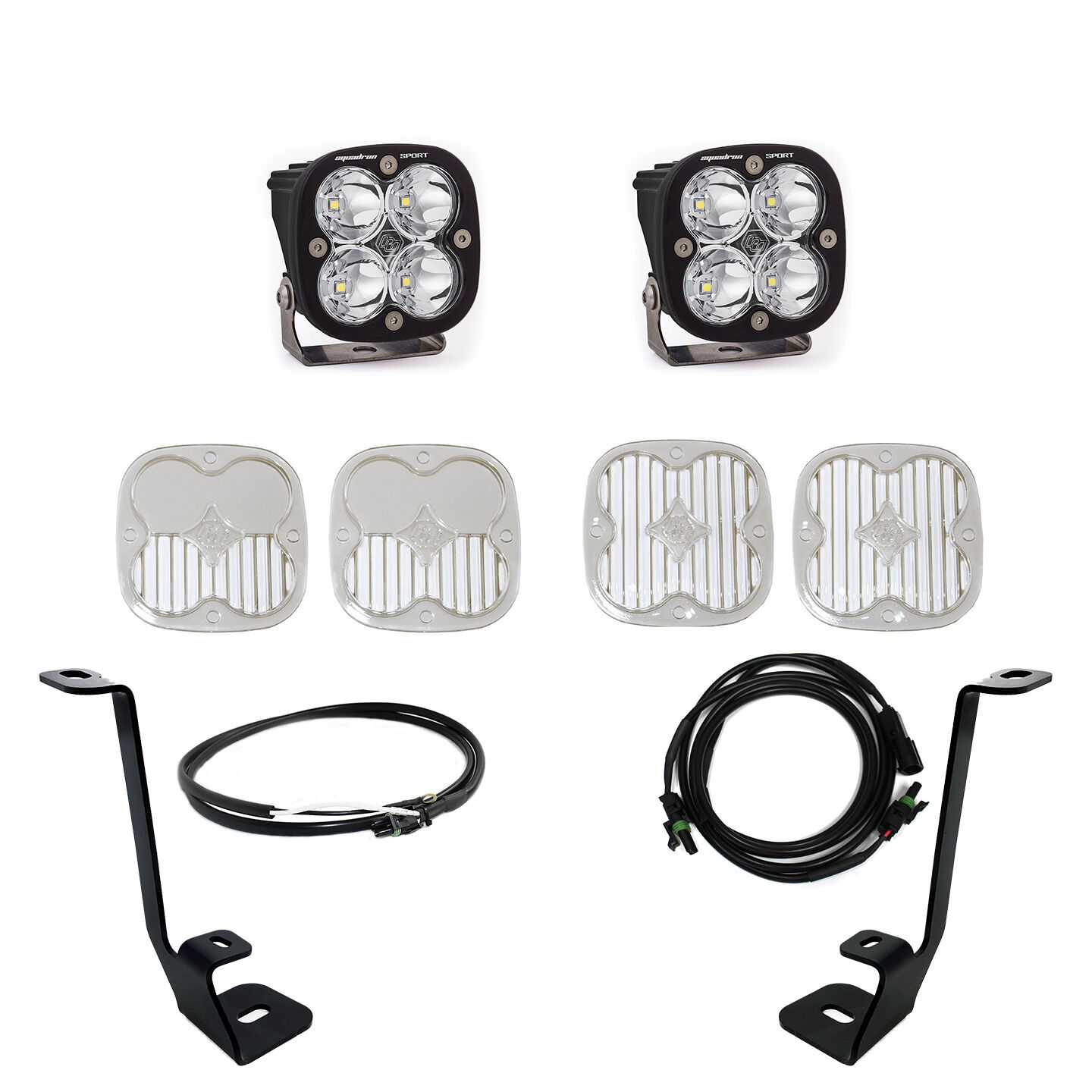 F-150 A Pillar Kit Squadron Sport Spot 21-On Ford F150 W/ Upfitter by Baja Designs - 447695UP