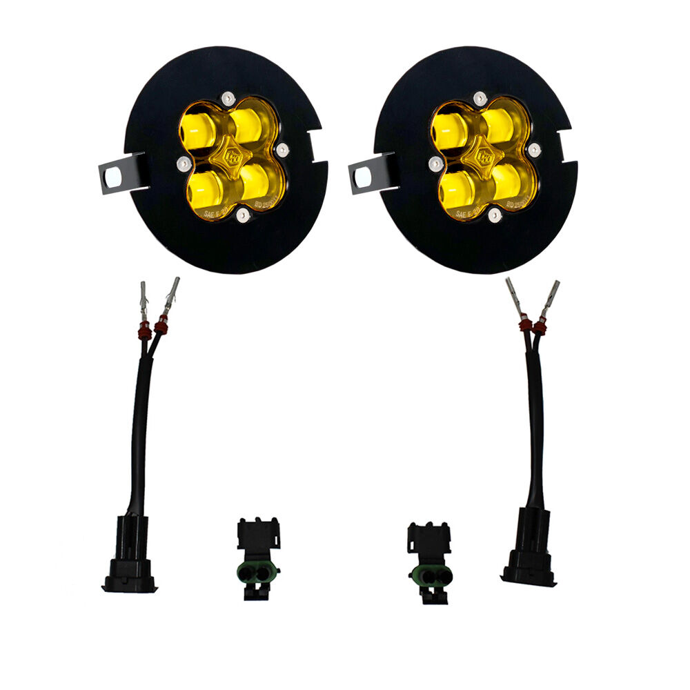 Ford/Toyota F-150 Tundra Tacoma SAE Fog Light Kit Baja Amber by Baja Designs - 447705