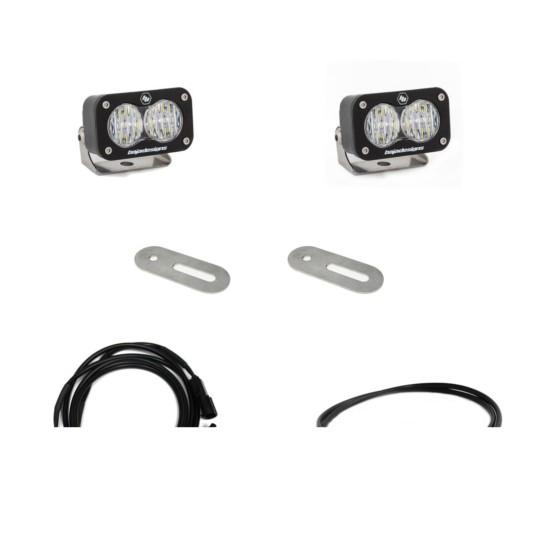 Ford Super Duty 17-On LED Light Kit Reverse Kit w/Upfitter by Baja Designs - 447733UP