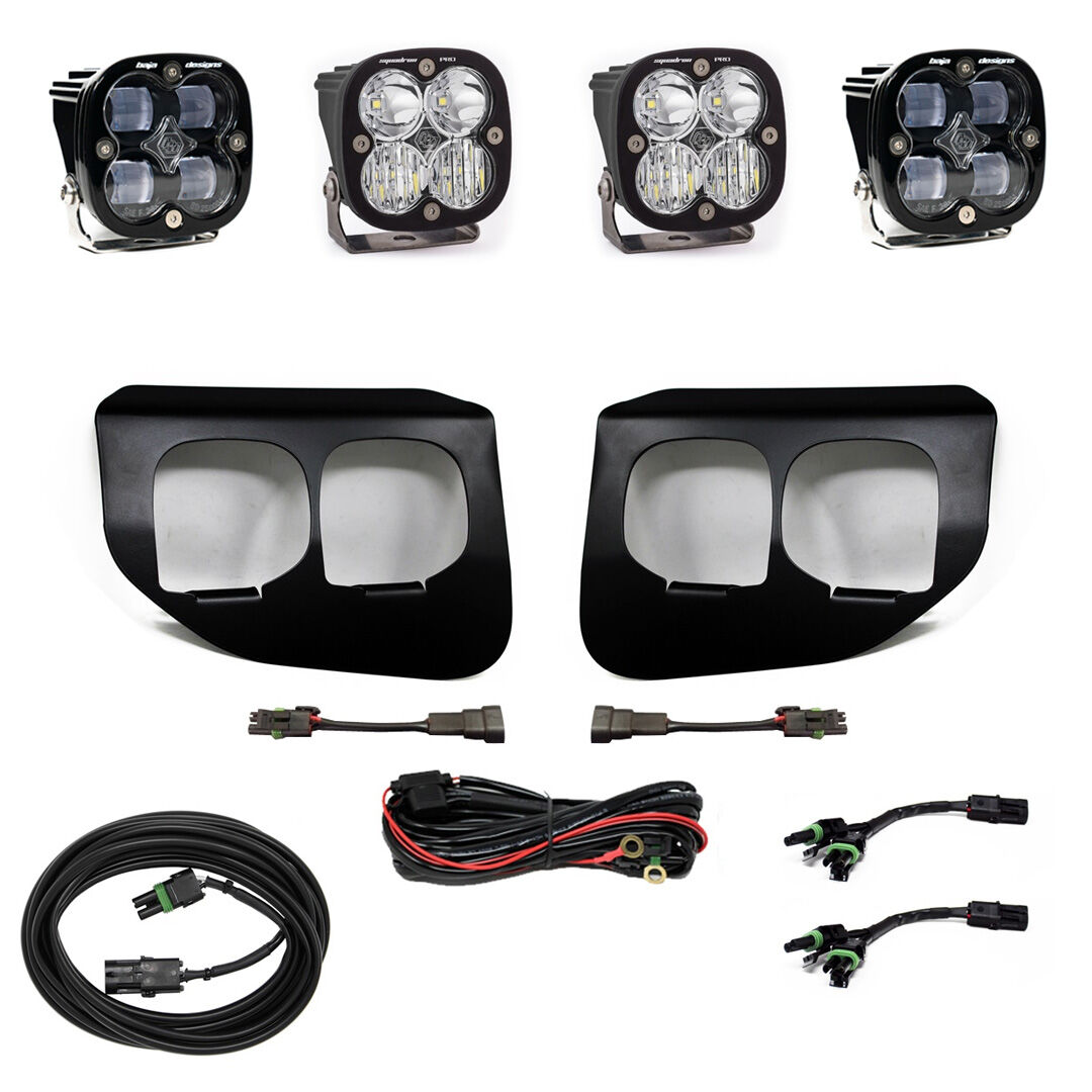 Ford Super Duty (20-22) Fog Lights Dual FPK SAE/Pro DC by Baja Designs - 447736