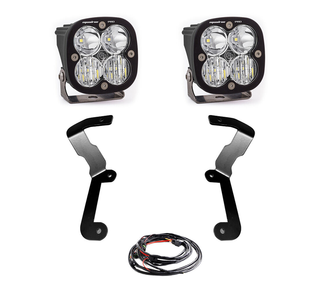 19-22 GMC Sierra 1500 Squadron Pro A Pillar Light Kit by Baja Designs - 447743