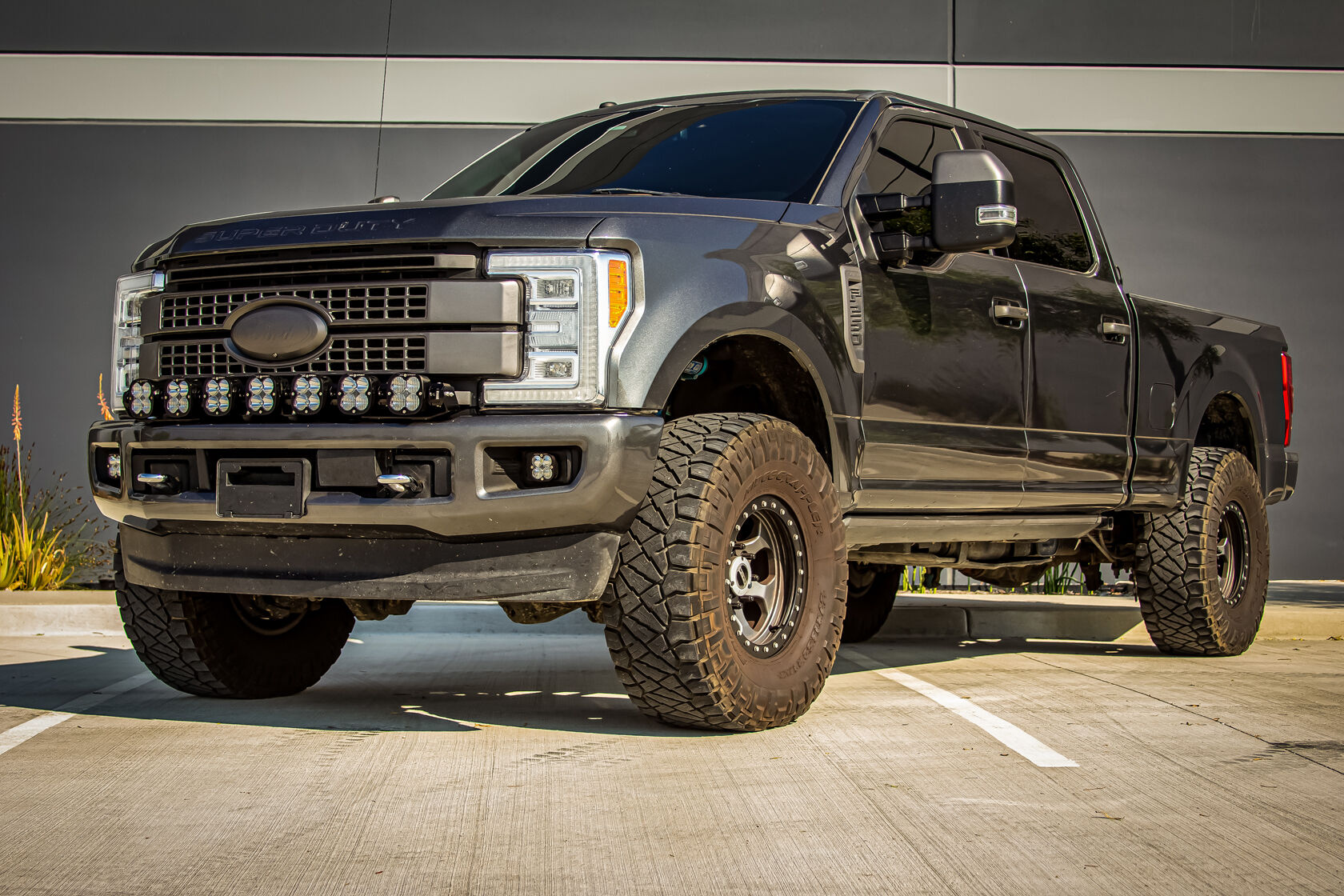7 XL Linkable LED Light Kit For 17-19 Ford Super Duty w/Upfitter by Baja Designs