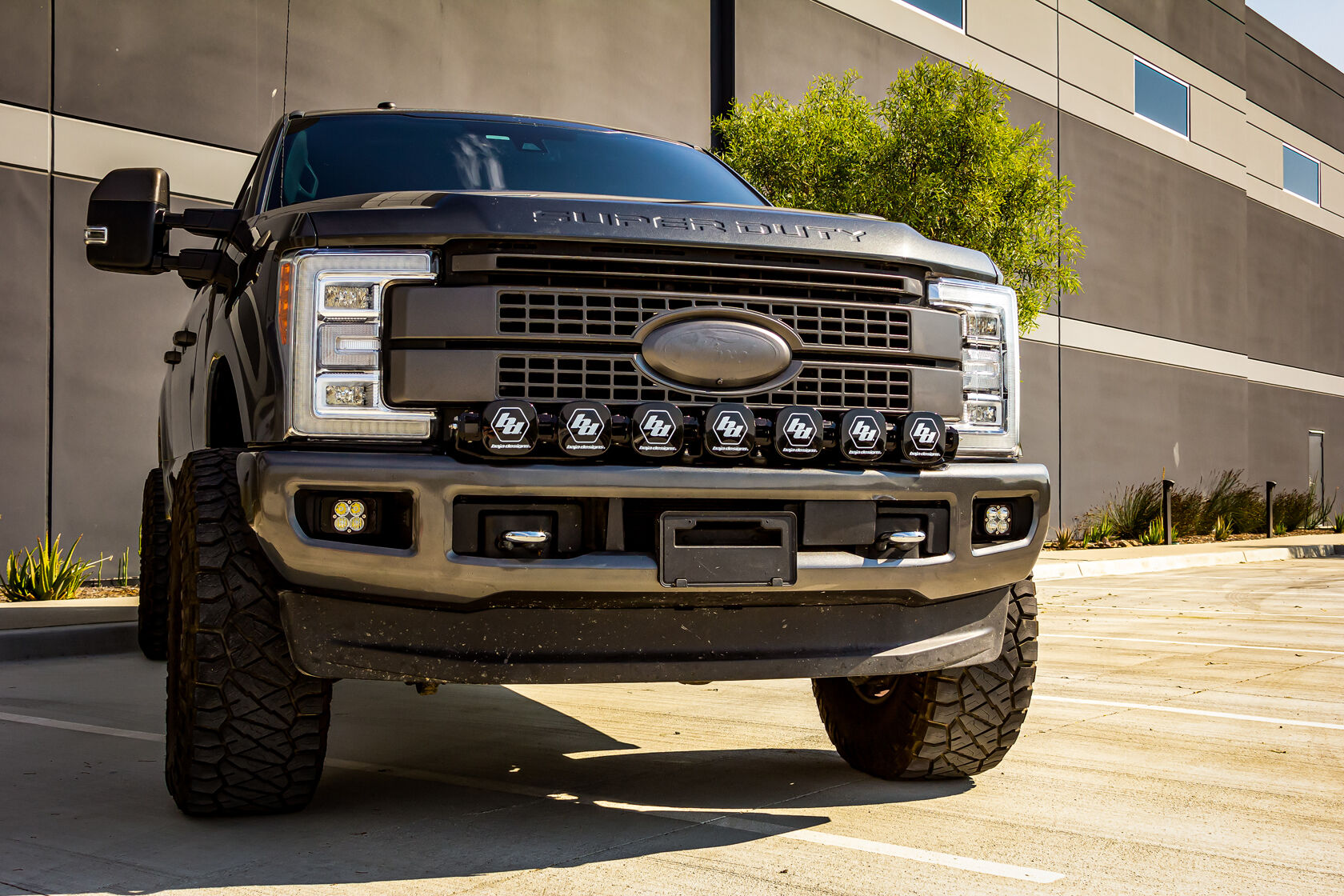 7 XL Linkable LED Light Kit For 17-19 Ford Super Duty w/Upfitter by Baja Designs