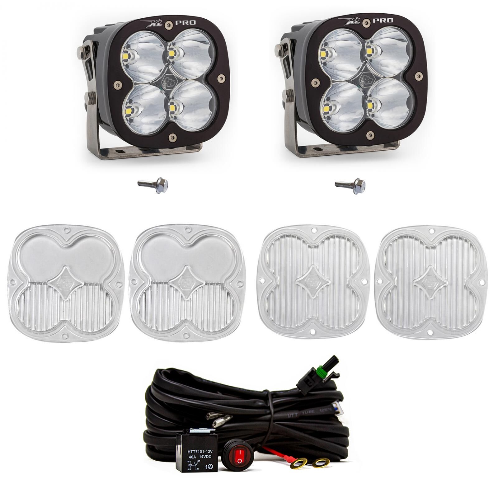 Bronco A Piller Light Kit 21-Up Ford Bronco XL Pro Sport by Baja Designs - 447752
