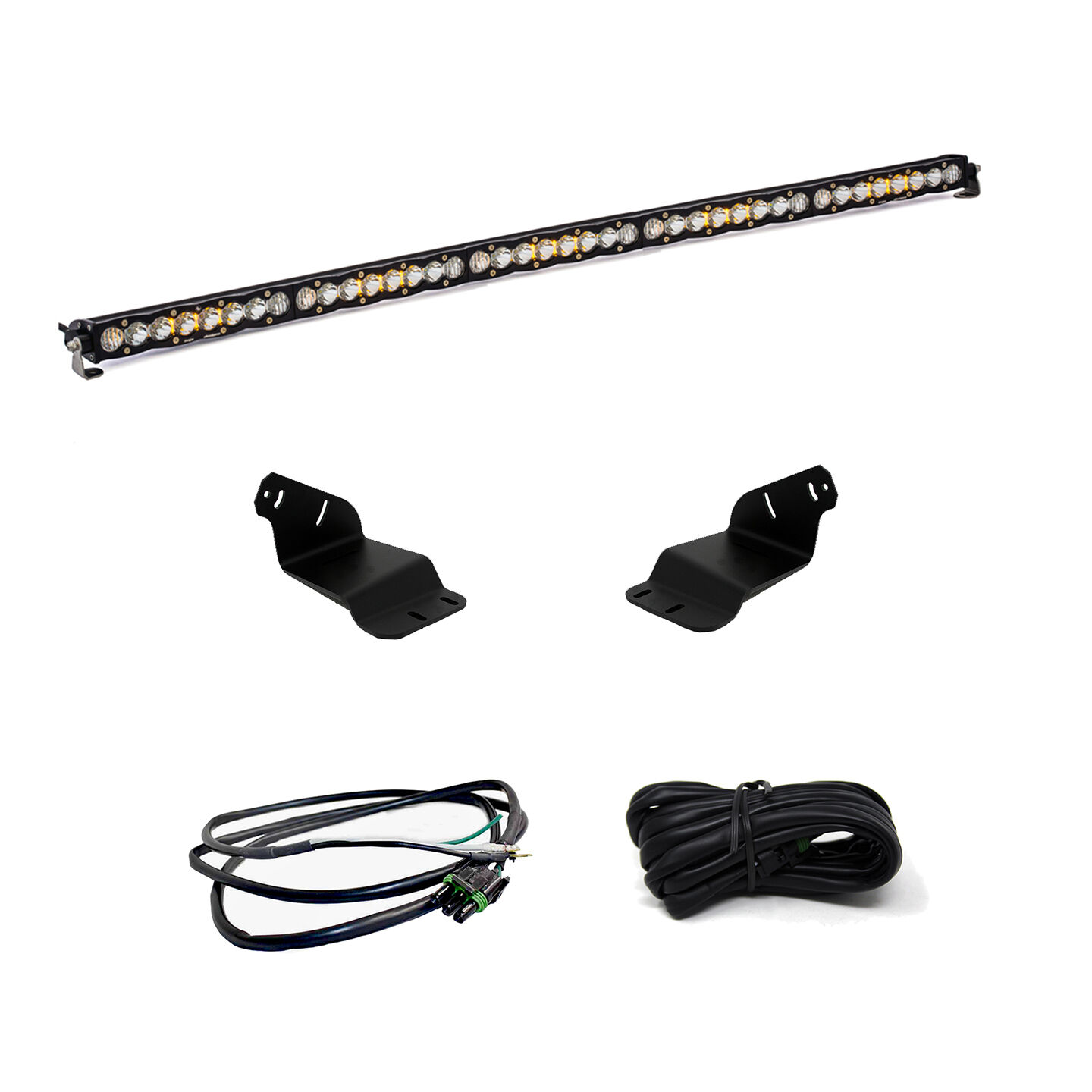 Bronco Roof Light Bar Kit 21-Up Ford Bronco 50 S8 w/Upfitter by Baja Designs - 447758UP