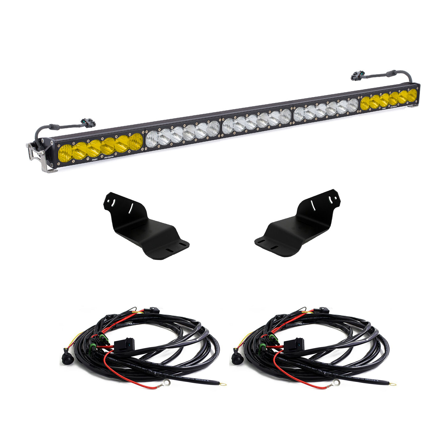 Bronco Roof Light Bar Kit 21-Up Ford Bronco 50 inch Onx6+ Dual Control by Baja Designs - 447759