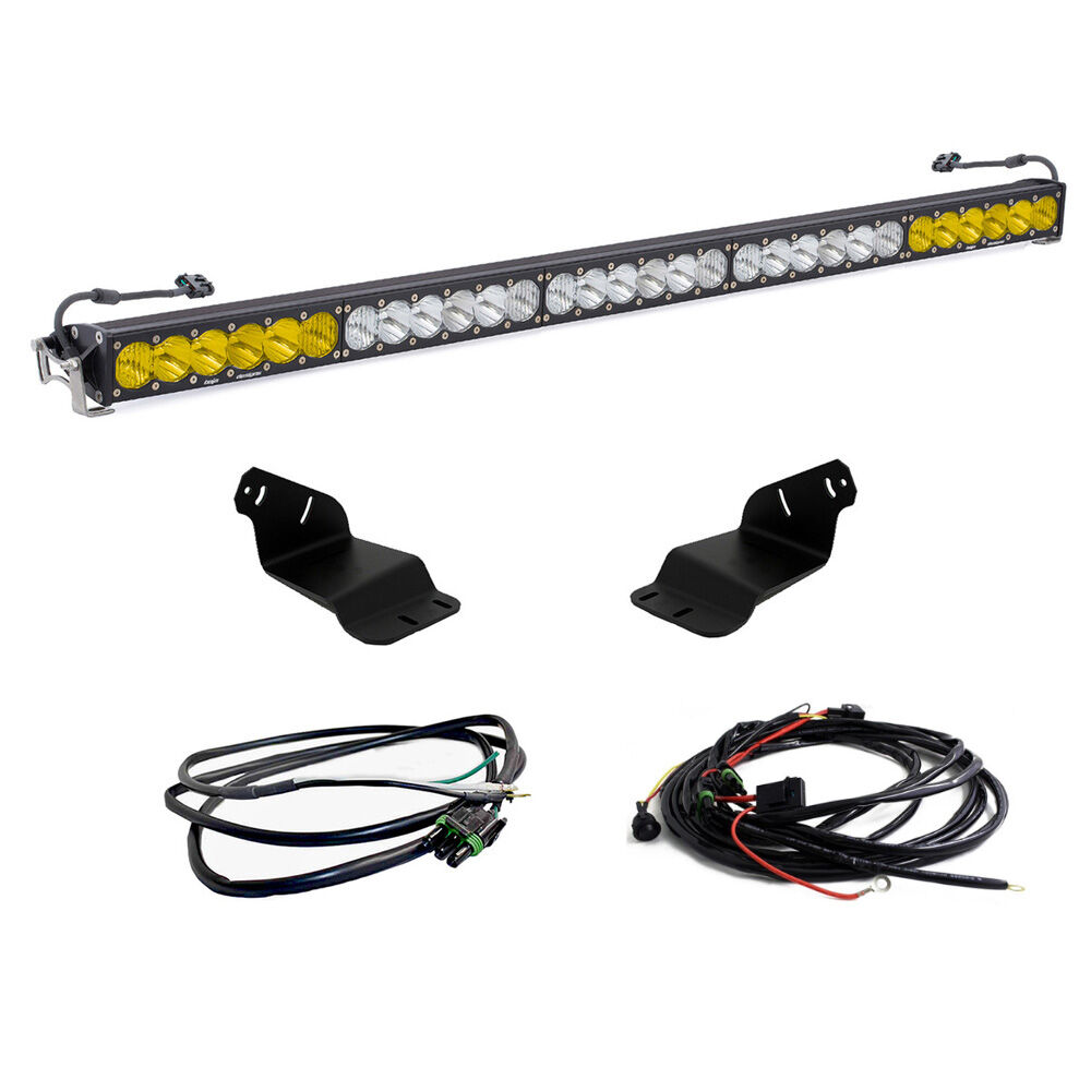 Bronco Roof Light Bar Kit 21-Up Ford Bronco 50 inch Onx6+ Dual Control w/Upfitter by Baja Designs - 447759UP