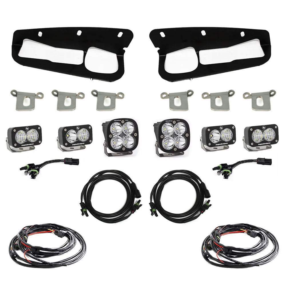 Bronco Fog Pocket Kit 21-Up Ford Bronco Pro by Baja Designs - 447763