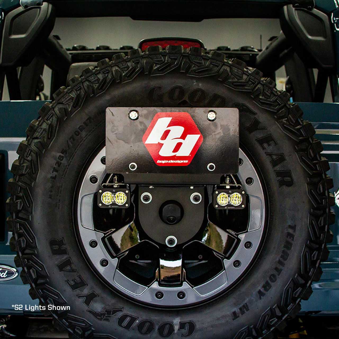 Ford Bronco Dual S1 W/C Reverse Kit w/Lic Plate by Baja Designs