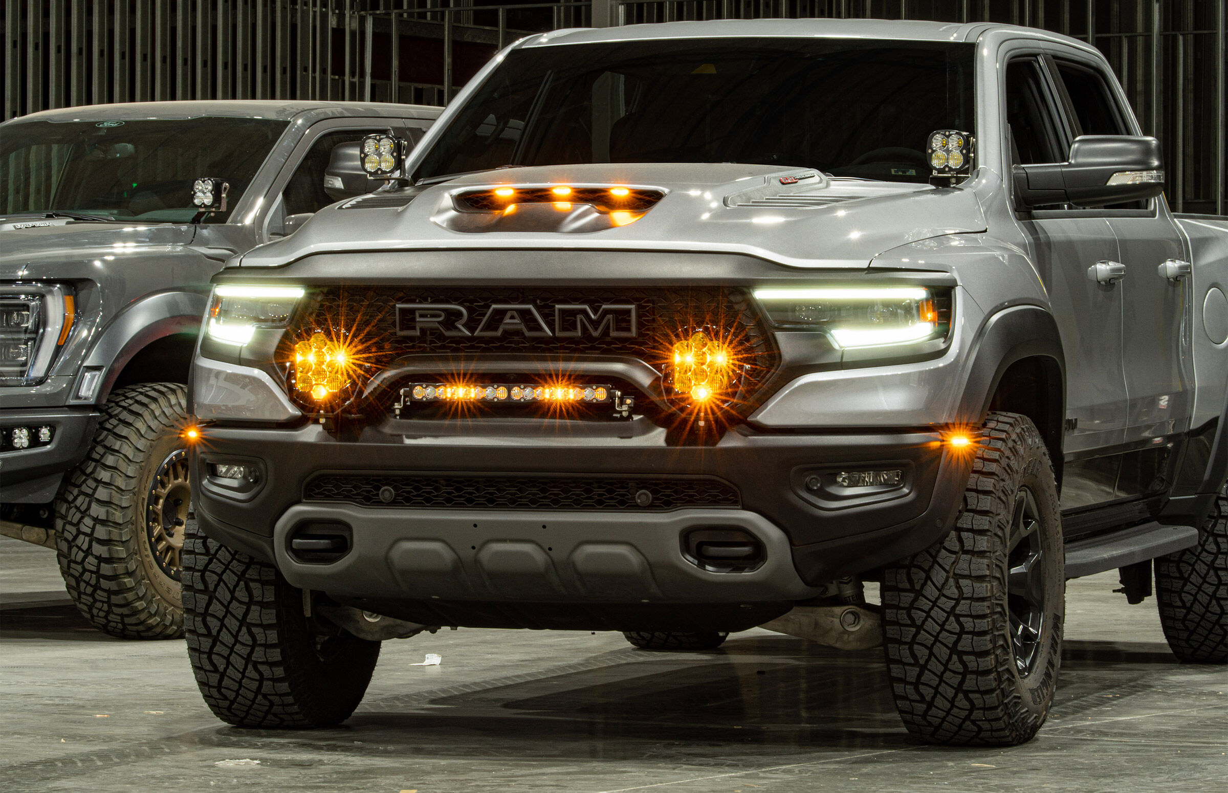 Ram 1500 TRX 21-On XL80 A-Pillar Kit by Baja Designs