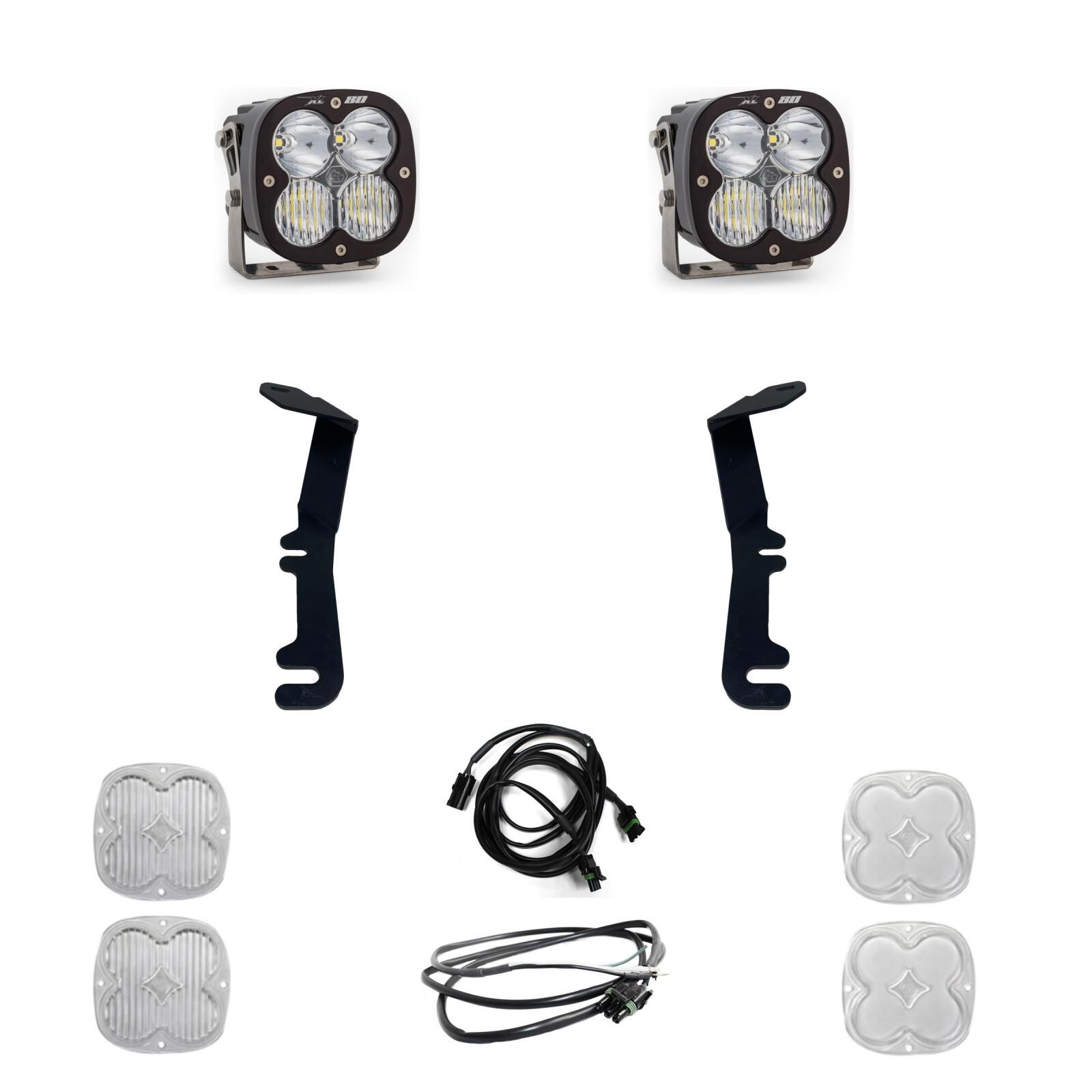 Ram 1500 TRX 21-On XL80 A-Pillar Kit by Baja Designs - 447772