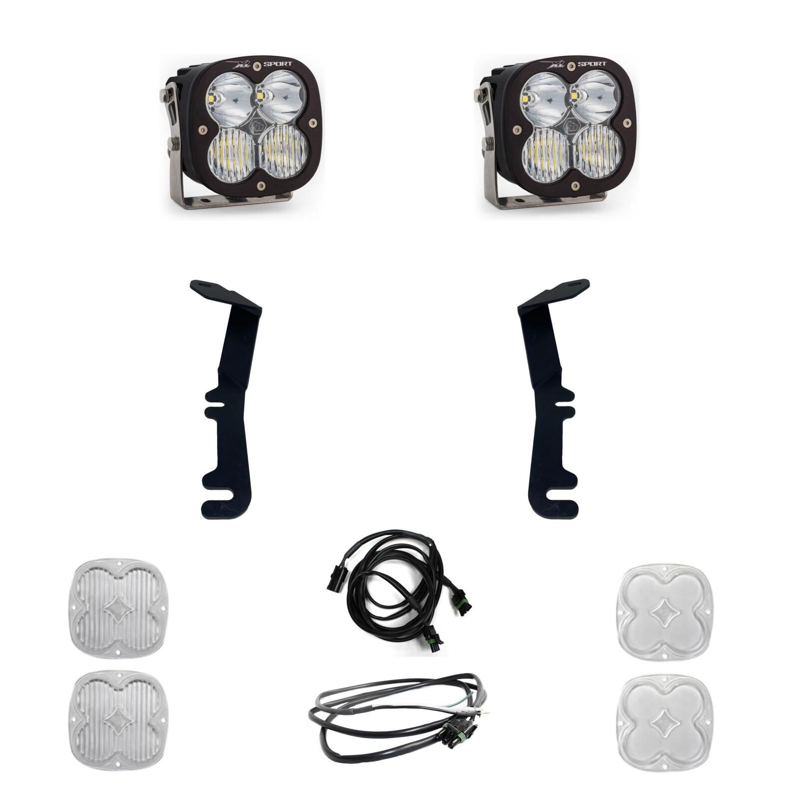 Ram 1500 TRX 21-On XL Sport A-Pillar Kit by Baja Designs - 447774