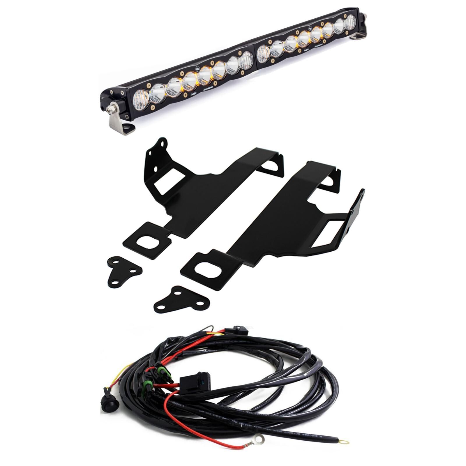 Ford Super Duty (11-16) S8 20 inch Front Bumper Kit by Baja Designs - 447791