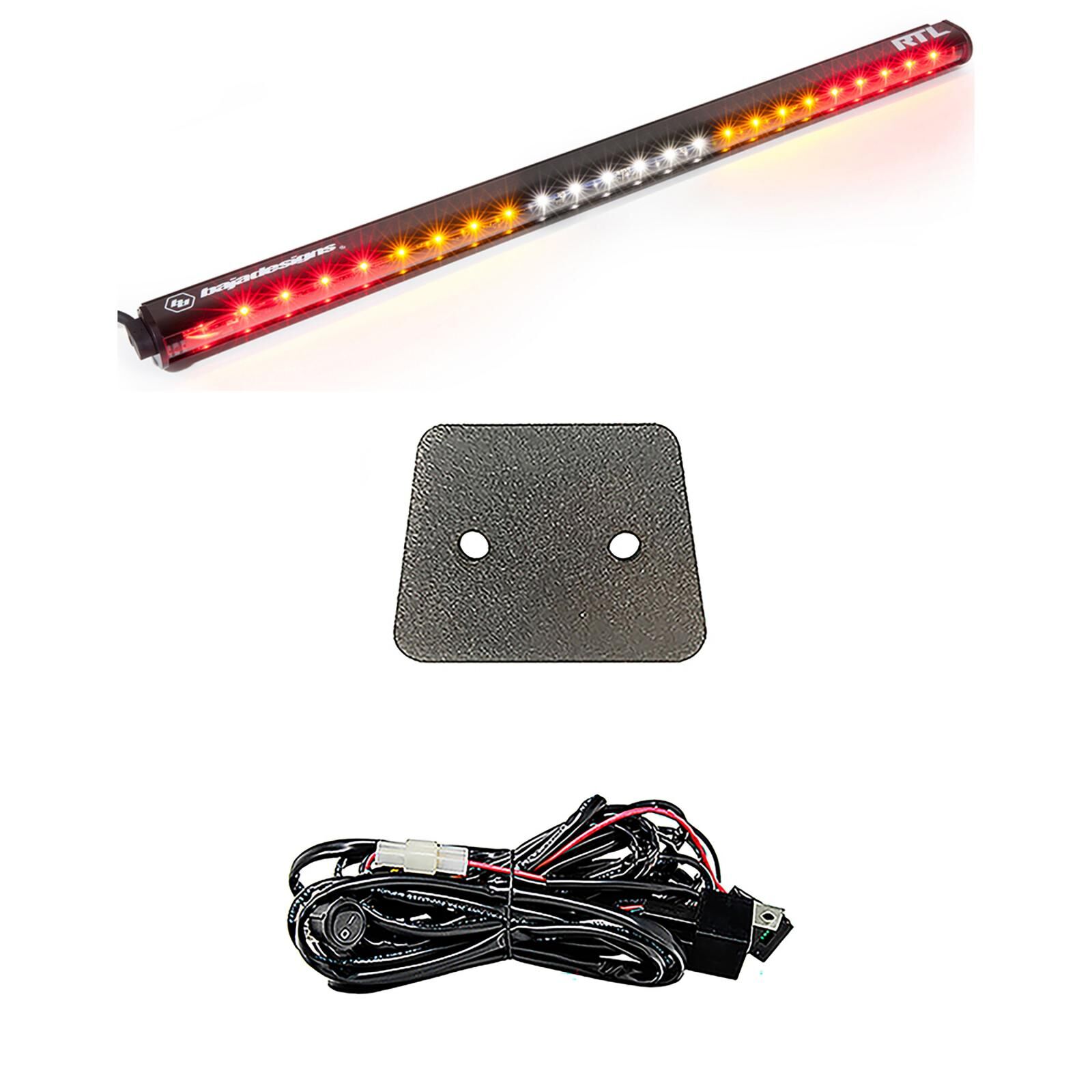 Honda Talon 2019 2-Seater 30 inch RTL-S Rear Light Bar with Bracket Kit by Baja Designs - 447808