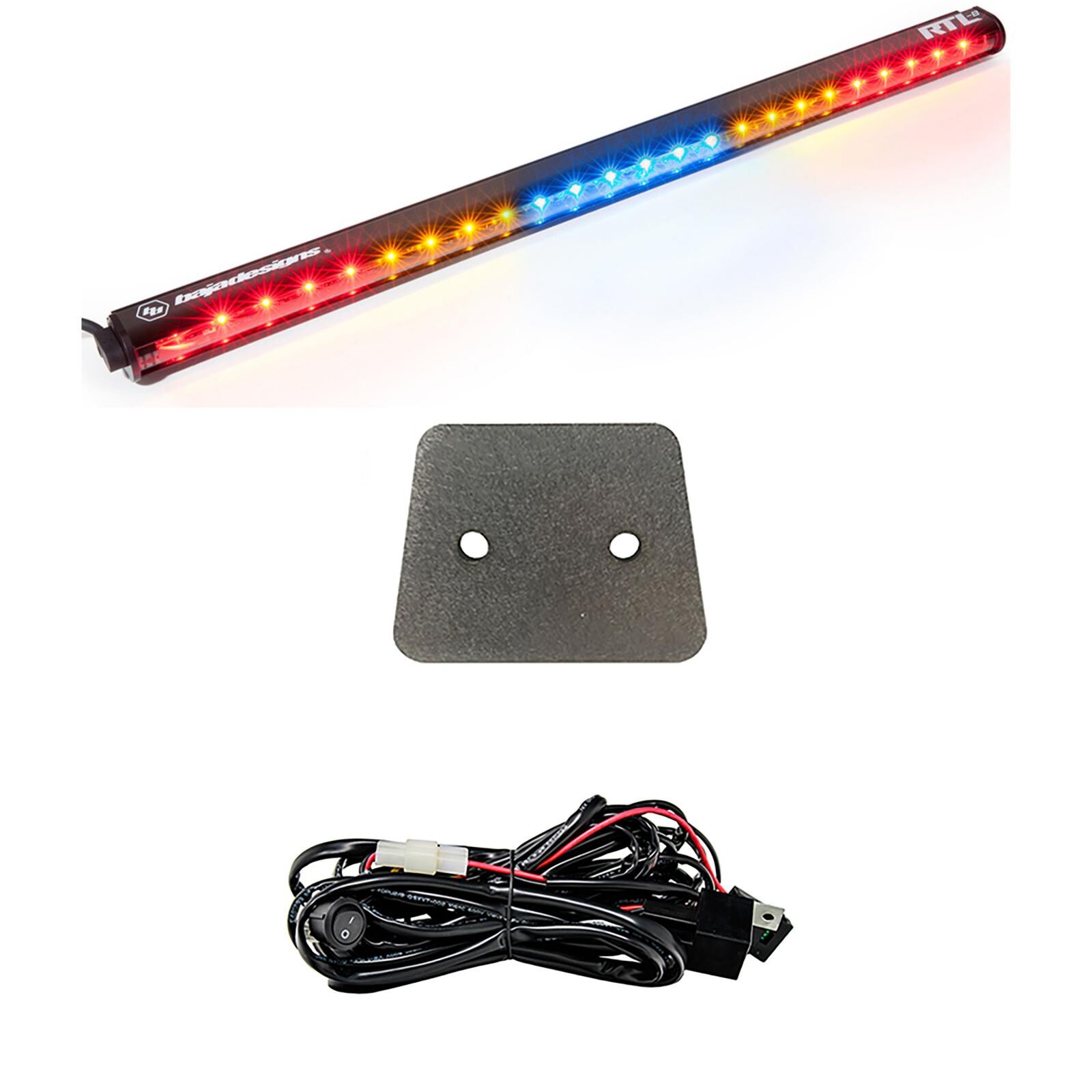 Honda Talon 2019 2-Seater 30 inch RTL-B Rear Light Bar with Bracket Kit by Baja Designs - 447809