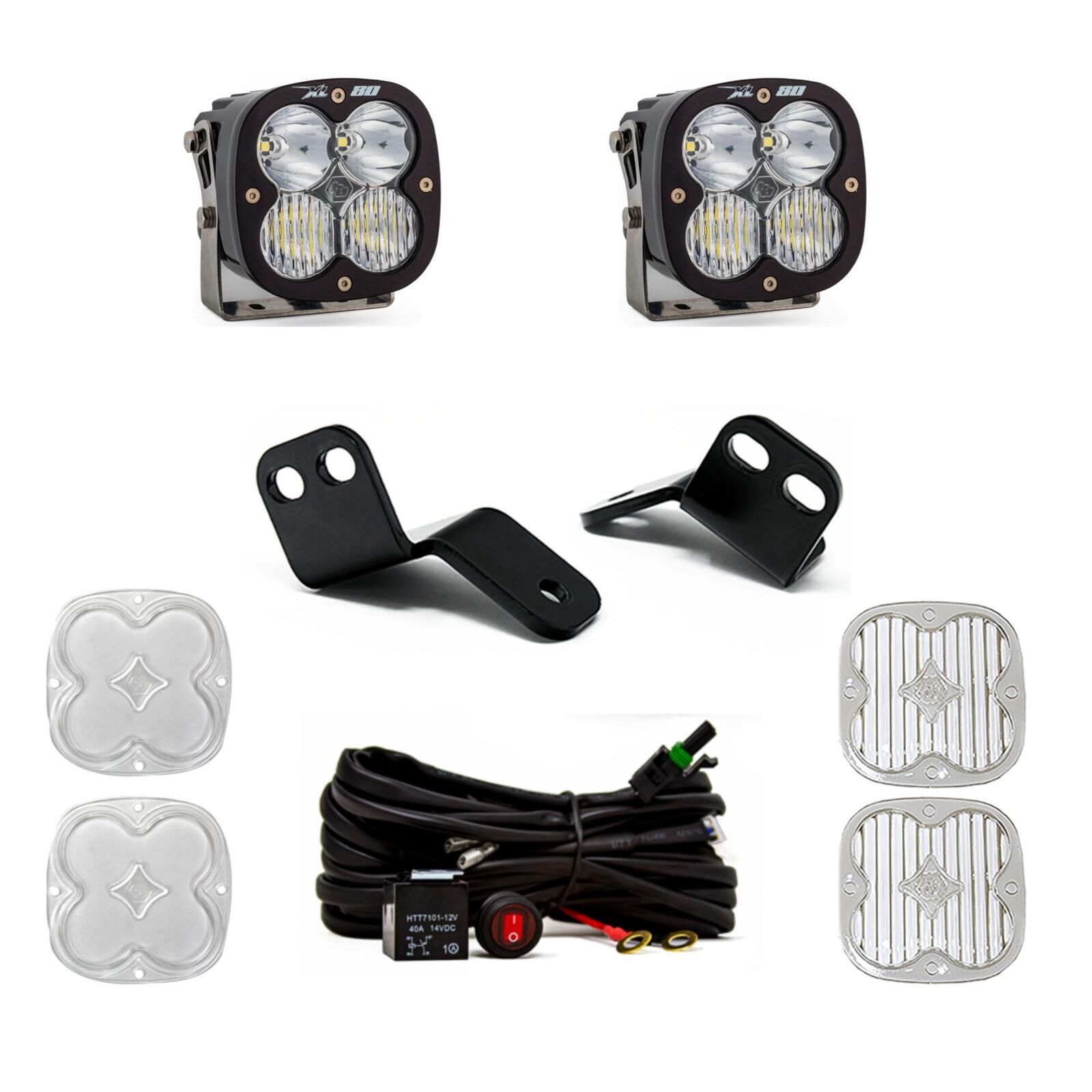 Polaris RZR XP1000 XL 80 A-Pillar Kit by Baja Designs - 447824