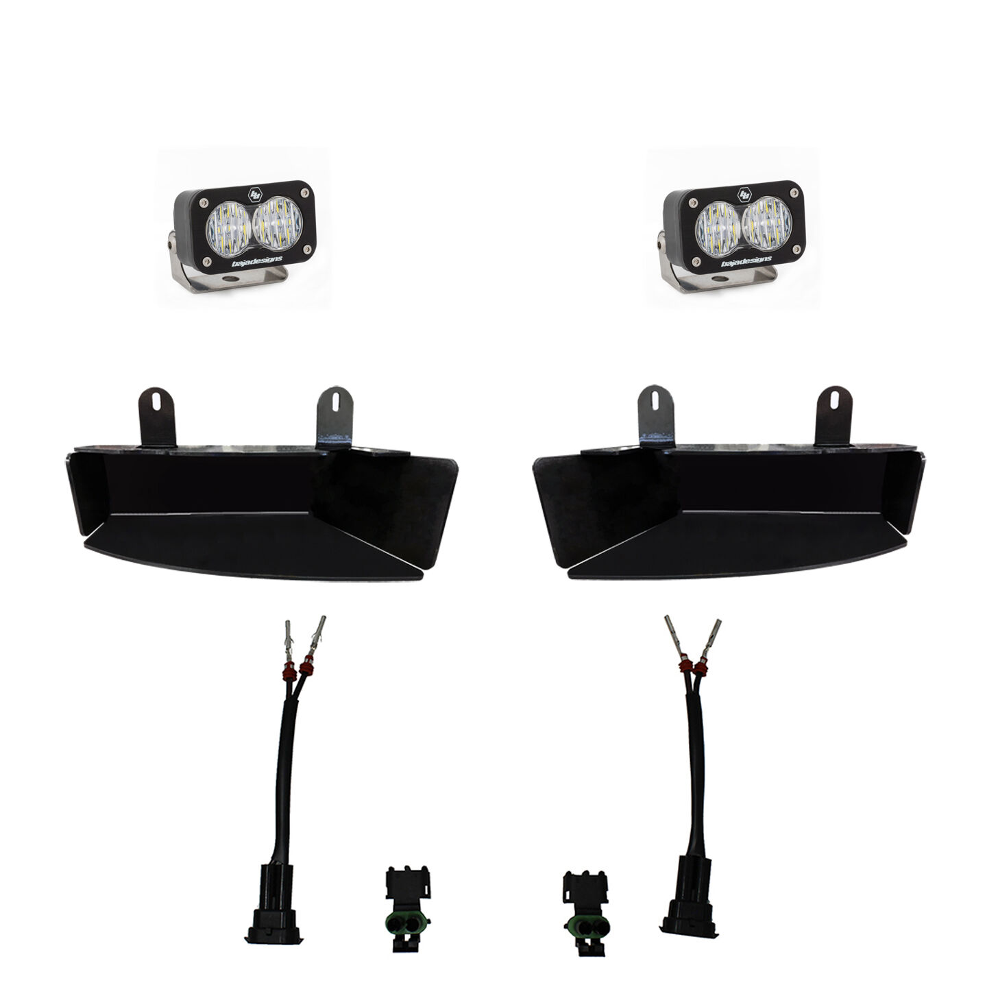 Dodge Ram Light Kit For Ram 2500/3500 19-On FPK S2 Sport W/C White by Baja Designs - 448042