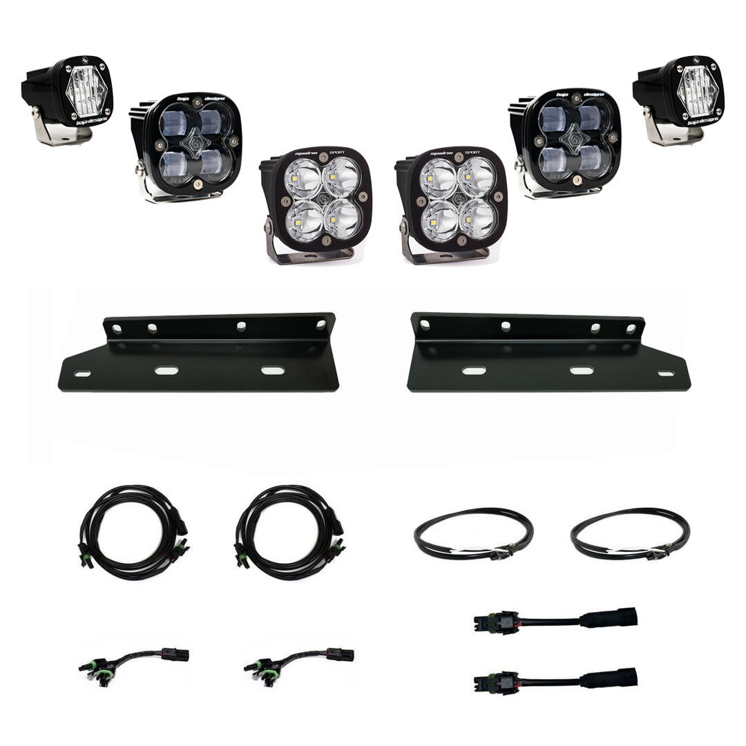 Aftermarket Fog Pocket SAE Kit Fits 21-On Ford Raptor by Baja Designs - 448055
