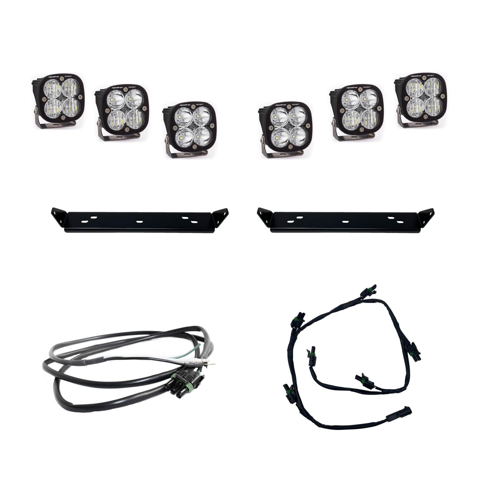 Squadron Sport Behind Grill Kit fits 21-On Ford Raptor by Baja Designs - 448061