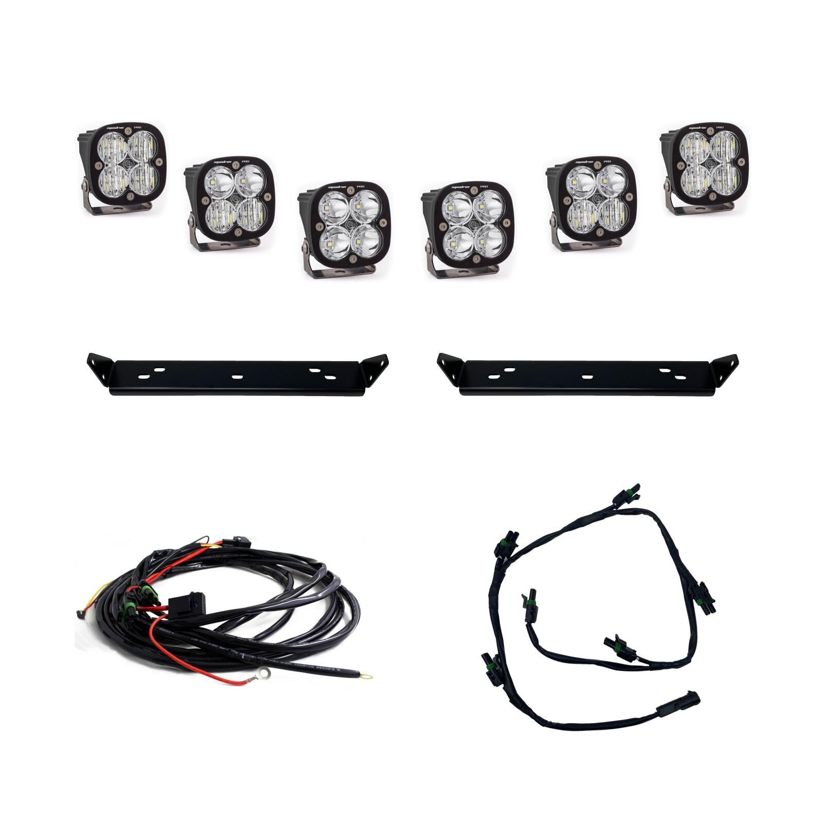 Squadron Pro Behind Grill Kit fits 21-On Ford Raptor by Baja Designs - 448062