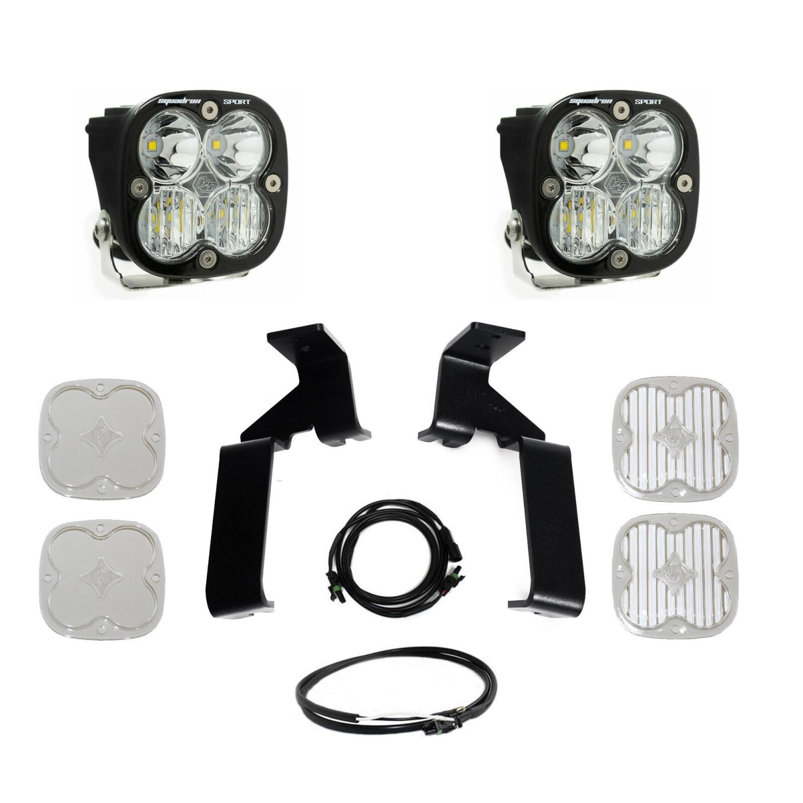 Squadron Sport A-Pillar Kit fits 21-On Ford Raptor by Baja Designs - 448070