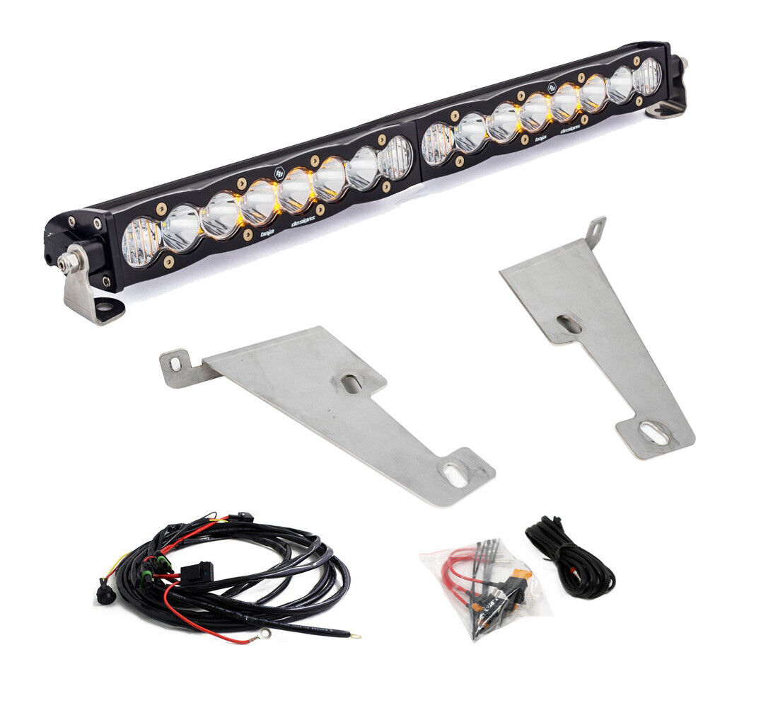 2022 Toyota Tundra 20 Inch S8 Behind Bumper Kit Clear Non-Hybrid by Baja Designs - 448076