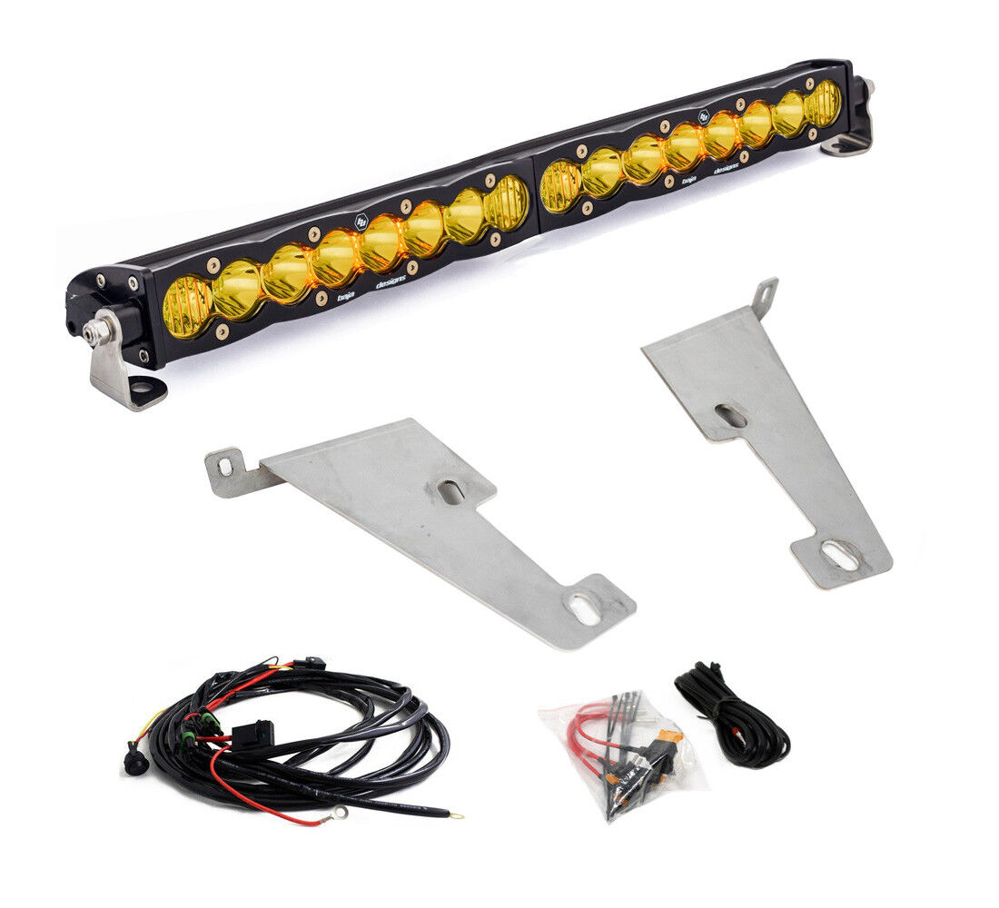 2022 Toyota Tundra 20 Inch S8 Behind Bumper Kit Amber Non-Hybrid - 448077