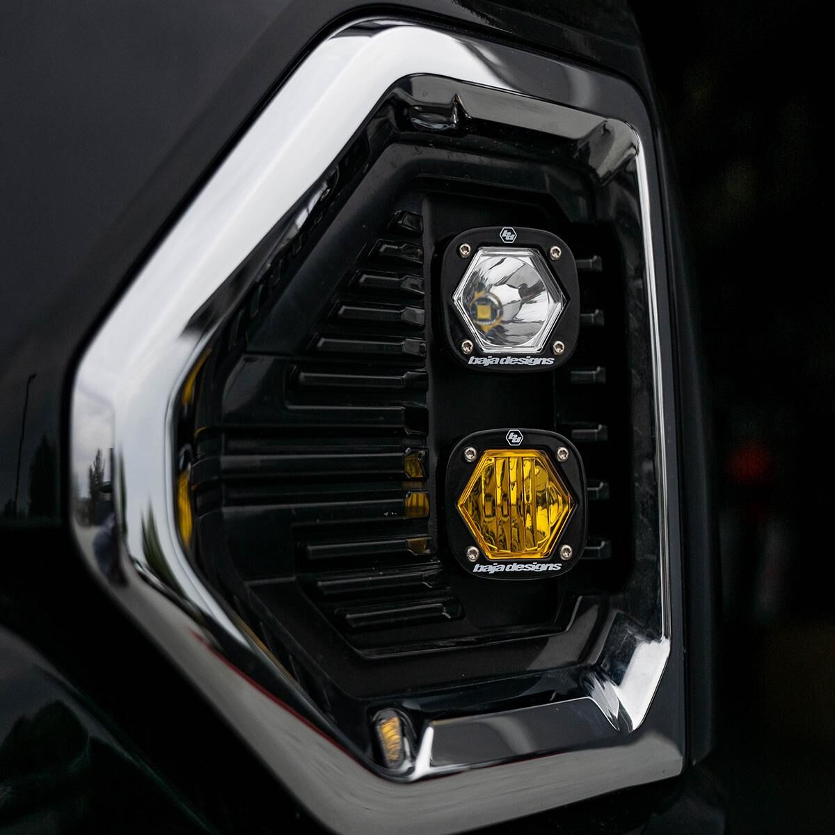 GMC 1500 (19-On) Clear Spot/Baja Amber W/C FPK by Baja Designs
