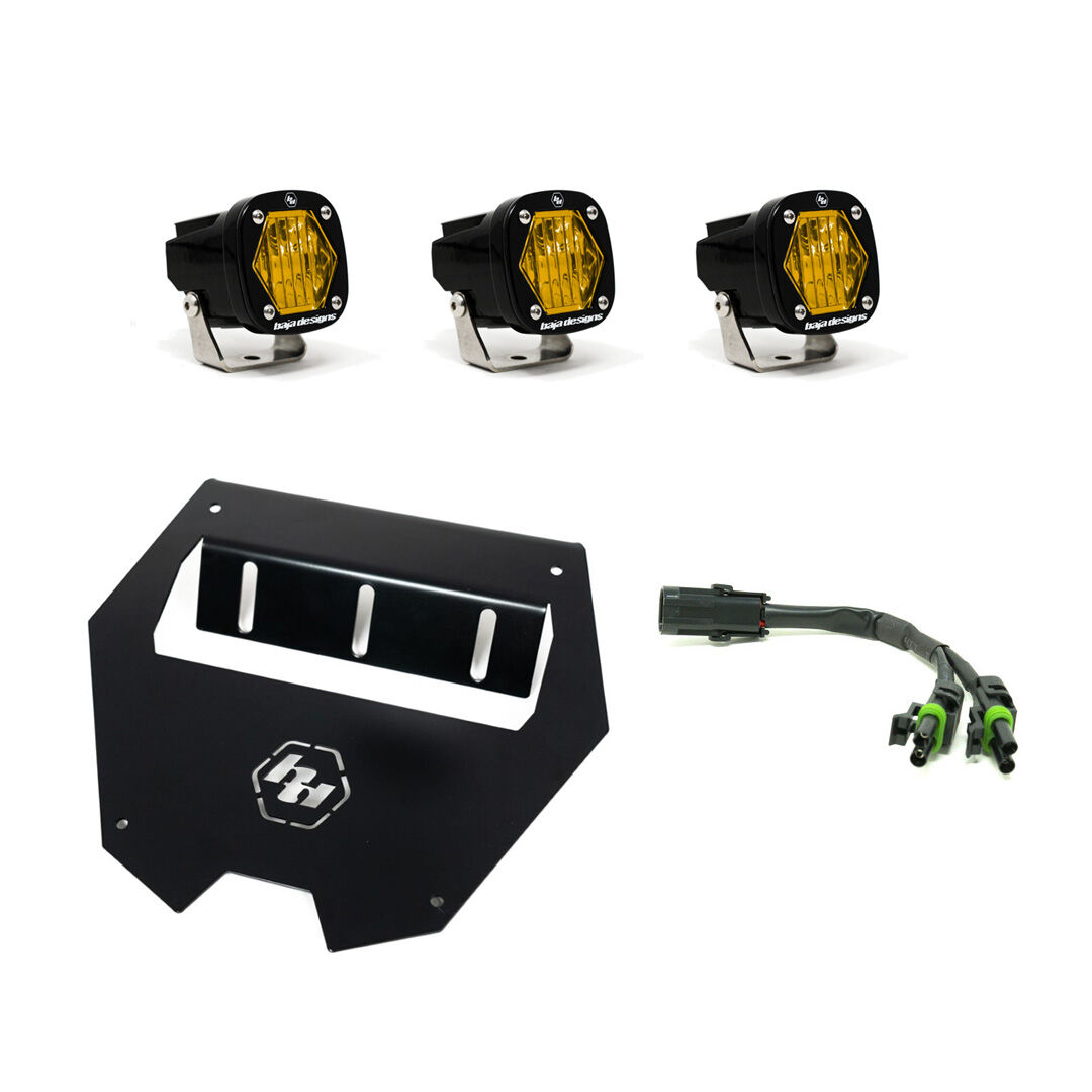 Polaris 2022 RZR Pro R S1 Lower Fascia Light Kit by Baja Designs - 448099