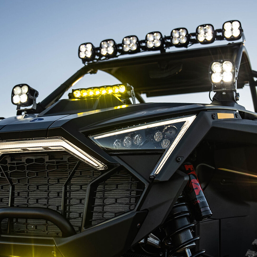 Polaris RZR Pro R XL Sport A-Pillar Kit by Baja Designs - 448103