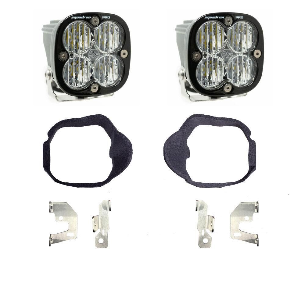 Mercedes Squadron Pro Fog Pocket Light Kit For Mercedes 2014-2018 Sprinter Van (Clear) by Baja Designs - 448131