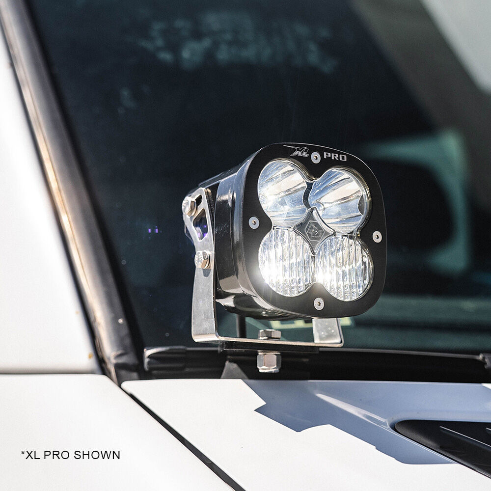 Mercedes Sprinter Van XL80 A-Pillar Kit Mercedes 2014-2018 Sprinter Van (Driving/Combo; Clear) by Baja Designs - 448138